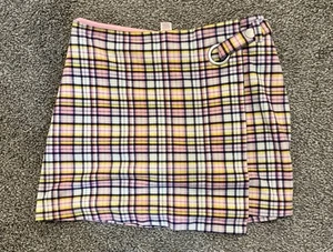 Justice girls wrap, front skirt with built in shorts size 12 new collection - Picture 1 of 7