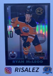 2020-21 O-Pee-Chee Platinum Retro Rainbow Black Pack Wars Ryan McLeod Rookie RC