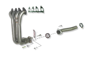 Colector de compartimento TeZet para OPEL CORSA B 1.4I 8V año -1993 - Imagen 1 de 1