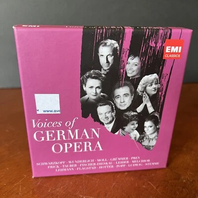 Voices of German Opera CD Box Set EMI Classics 2012 200 Years 70 Singers Foto 1 de 4