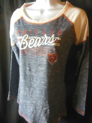 Chicago Bears NFL Women's  NFL Team Apparel Long Sleeve Shirt Sm, Med or Large - Image 1 of 4