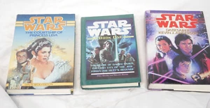 3 HC Books Star Wars-Darksaber -Book One -Courtship of Princess Leia - Picture 1 of 12