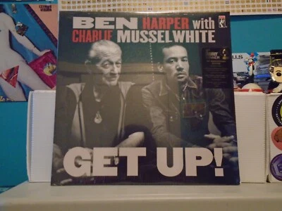 BEN HARPER WITH CARLIE MUSSELWHITE-Get Up!-Vinyl LP-2013-Stax-New, Sealed - Image 1 of 2