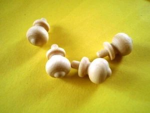 Puppenstuben- Puppenhaus- Bodo Hennig - 1:5 -Romantic - Vier Schrankknöpfe - Bild 1 von 5