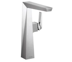 Lavabo Delta Faucet 743-PR-DST Trillian, Lumicoat Cromo - Imagen 1 de 1