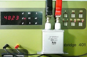 NITTO - High Voltage Paper In Oil (PIO) Capacitors - 50nF - 0.05uF - 4000WV - Foto 1 di 7