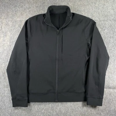 Куртка мужская Lululemon Sojourn большая черная спортивная для отдыха в тренажерном зале на молнии LM4616S - Изображение 1 из 4