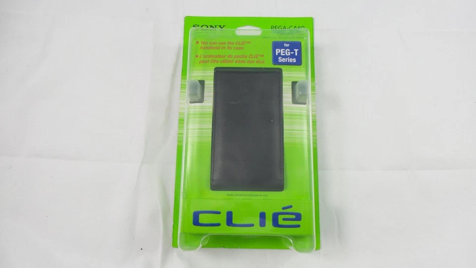 Sony Clie Slim Leather Carrying Case For T-Series (PEGA-CA60) - Image 1 of 2
