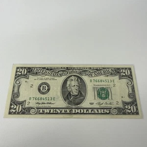 1993 20 Dollar Bill - Picture 1 of 6
