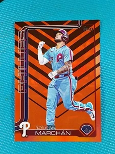 2025 Topps Update Rafael Marchán SP Holiday Foil #US289 Philadelphia Phillies⚾ - Bild 1 von 7