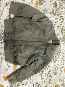 Gap Kids Girls Size Small Green Bomber  Style Jacket - Picture 1 of 7
