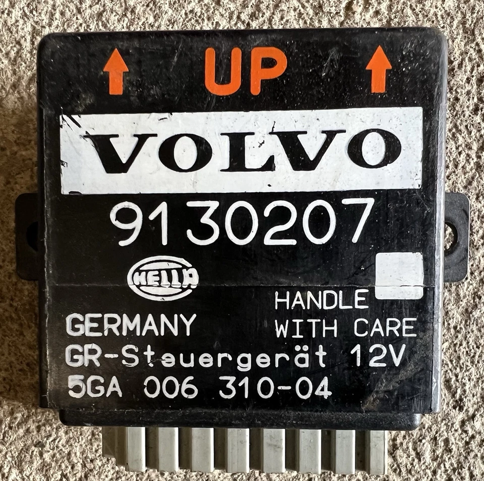 91-95 VOLVO 740 780 940 MÓDULO DE CONTROL DE CRUCERO 9130207 control informático ECU. Foto 1 de 3