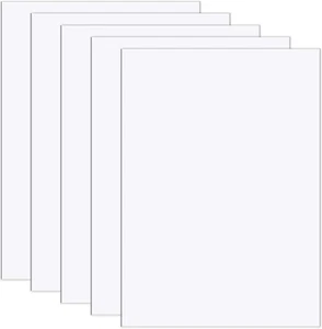 5 Stück Selbstklebende Montageplatte für Kreuzstich, 9 x 12 Zoll Klebeplatte Weiß - Bild 1 von 7
