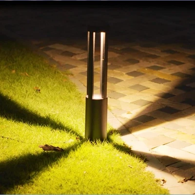 LED Landscape Path Lights, 10W,2 ft/ 60cm Height,Waterproof Aluminum Cylindri... - Image 1 of 4