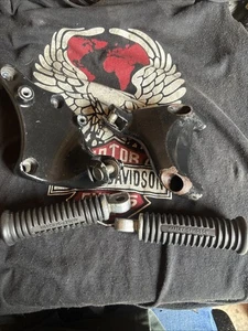 Harley Davidson SPORTSTER 2014-2020 Passenger FOOT PEG MOUNTS 72 48 Superlow Etc - Picture 1 of 10