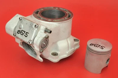 Suzuki RM250 RM 1989 1990 250 cilindro pistón extremo superior jarra barril válvula de alimentación Foto 1 de 4