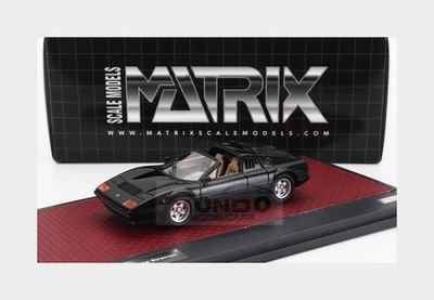 1:43 MATRIX Ferrari 512Bb Targa Straman 1978 Black MX40604-182 - Immagine 1 di 2