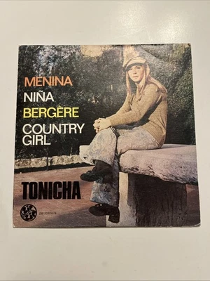 Tonicha - Menina do Alto da Serra 7'' Vinyl Portugal EUROVISION 1971. Promo.RARE - Image 1 of 4