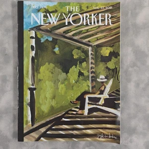 The New Yorker Magazine Aug 23 2021 No Label Gayle Kabaker Cover VG - Picture 1 of 1