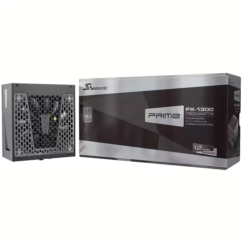 Seasonic PS SSR-1300PD PRIME PX-1300 1300W 80+ Pl #SSR1300PD - Image 1 of 2