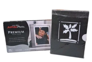 Premium JetPrint Photo Paper 4"x6" High Gloss Heavy Weight 25 Sheets New Sealed - Picture 1 of 5