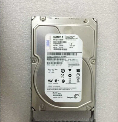 IBM 2TB 7200 RPM SATA 3.5" HARD DISK HDD HARD DRIVE 42D0782 42D0786 42D0783 - Bild 1 von 3
