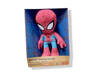 Marvel x Mattel Spider-Man Vintage Denim D23 Plush - Picture 1 of 2