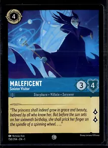 Disney Lorcana - Maleficent "Sinister Visitor" 150/204 - Picture 1 of 1