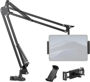 Tablet Holder for Bed, Overhead Tablet Stand Phone Holder Tablet Mount for De... - Picture 1 of 7