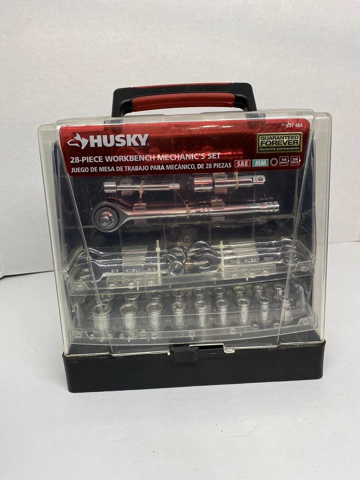 Husky 28-piece Workbench Mechanic's Set Brand New - Image 1 of 2