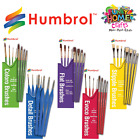 Humbrol Paint Brush Sets Model Hobby Wargaming Evoco Detail  Stipple Brushes