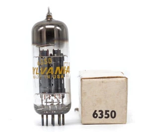 6350 SYLVANIA NOS Röhrenventil Ventil Lampe - Bild 1 von 1