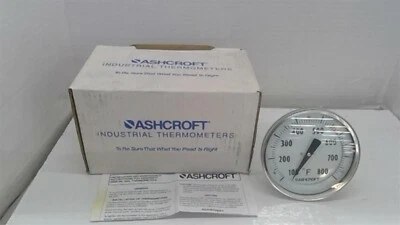 Ashcroft 50El60r060100/800F 5" Bimetal Thermometer 100/800 Foto 1 de 4