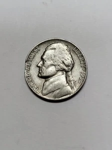 ERROR 1953 S Jefferson Nickel CLIP ERROR Part of a Set !! - Picture 1 of 4