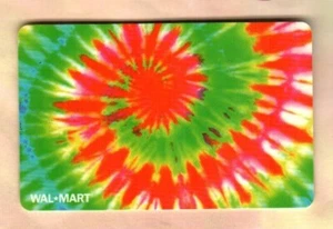 WALMART Tye Dye ( 2004 ) Gift Card ( $0 ) - Picture 1 of 1