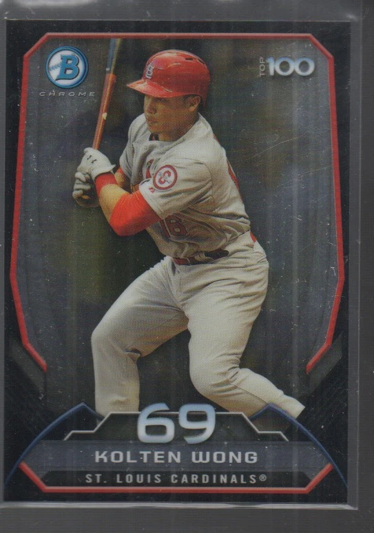 KOLTEN WONG 2014 BOWMAN CHROME TOP 100 CARD #BTP-69 - Image 1 of 1