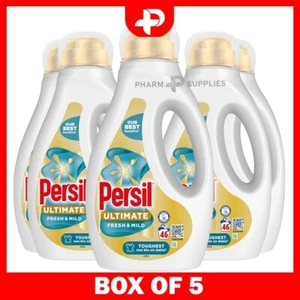 Persil Ultimate Touch of Comfort Fresh & Mild Laundry Detergent 46w 5 Packs - Picture 1 of 7