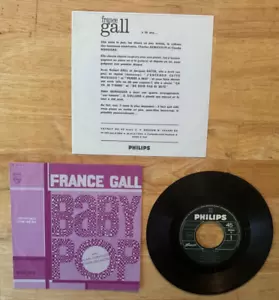45 7" FRENCH SP JUKEBOX FRANCE GALL BABY POP - Picture 1 of 2