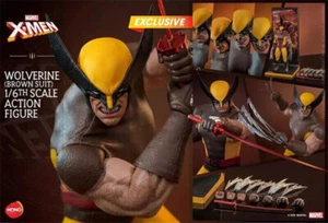 1/6 Hot Toys Hono Studio HS03 Marvel Comics Wolverine Traje Marrón Figura Modelo - Imagen 1 de 10