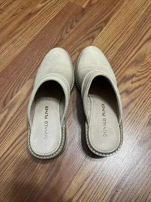 Donald Pliner Western Couture Womens 5.5 Ankle Slip On Shoes Suede ￼ - Image 1 of 4