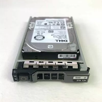 Dell 0TMVN7 TMVN7 2TB ST2000NX0463 7.2K SAS 2.5" SFF 12Gbps Hard Drive HDD - Image 1 of 2