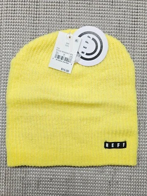 Шляпа-бини Neff акриловая один размер желтая - Изображение 1 из 4