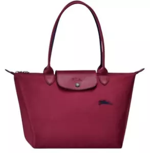 *NEU* LONGCHAMP LE PLIAGE CLUB SHOULDER BAG MEDIUM - GARNET RED - Bild 1 von 14
