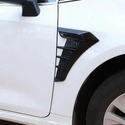 Car Accessories  3D Side Wing Air Flow Fender Sticker Sports Grille Intake Vent - Изображение 1 из 4