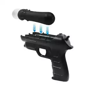 2pcs Handle Gun-butt Type Controller for Sony Playstation 4 Ps3/ps4 Vr Psvr - Picture 1 of 24