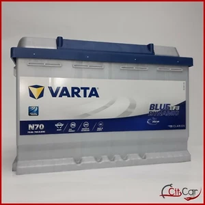VARTA N70 EFB Start Stop 70ah 760a Car Starter Battery Measures 278x175x190 - Picture 1 of 6