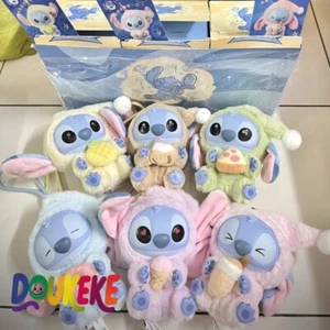 Miniso Stitch Eat Something Before Sleep Series Vinyl Figure Blind Box Confirmed - Picture 1 of 27
