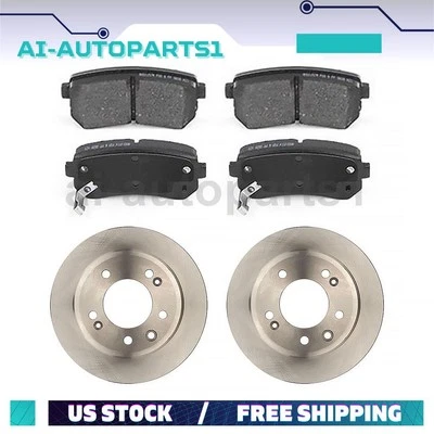 Задние тормозные диски для 2015 Hyundai ix35 + комплект тормозных колодок для 2012 Hyundai Tucson - Изображение 1 из 4