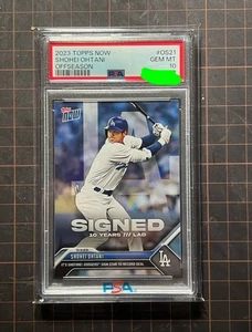 Shohei Ohtani 2023 Topps Now - Off-Season #OS-21 /107541 - Bild 1 von 2