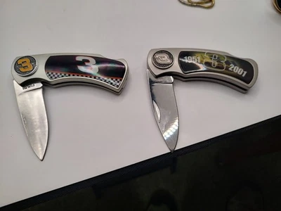 2 Dale Earnhardt Sr #3 Wrangler Tribute to a Legend The Legend Lives On Knife - Imagem 1 de 4